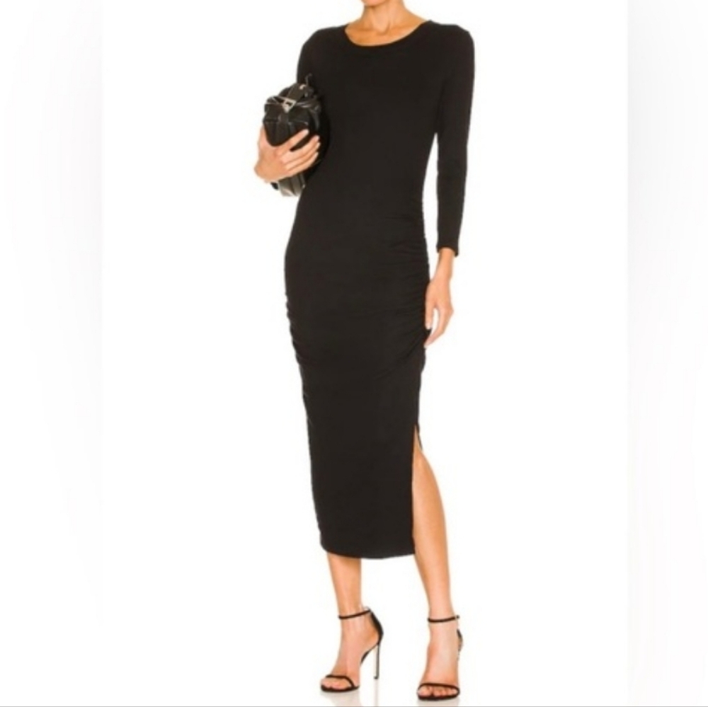 Chic Black Long Sleeve Dress